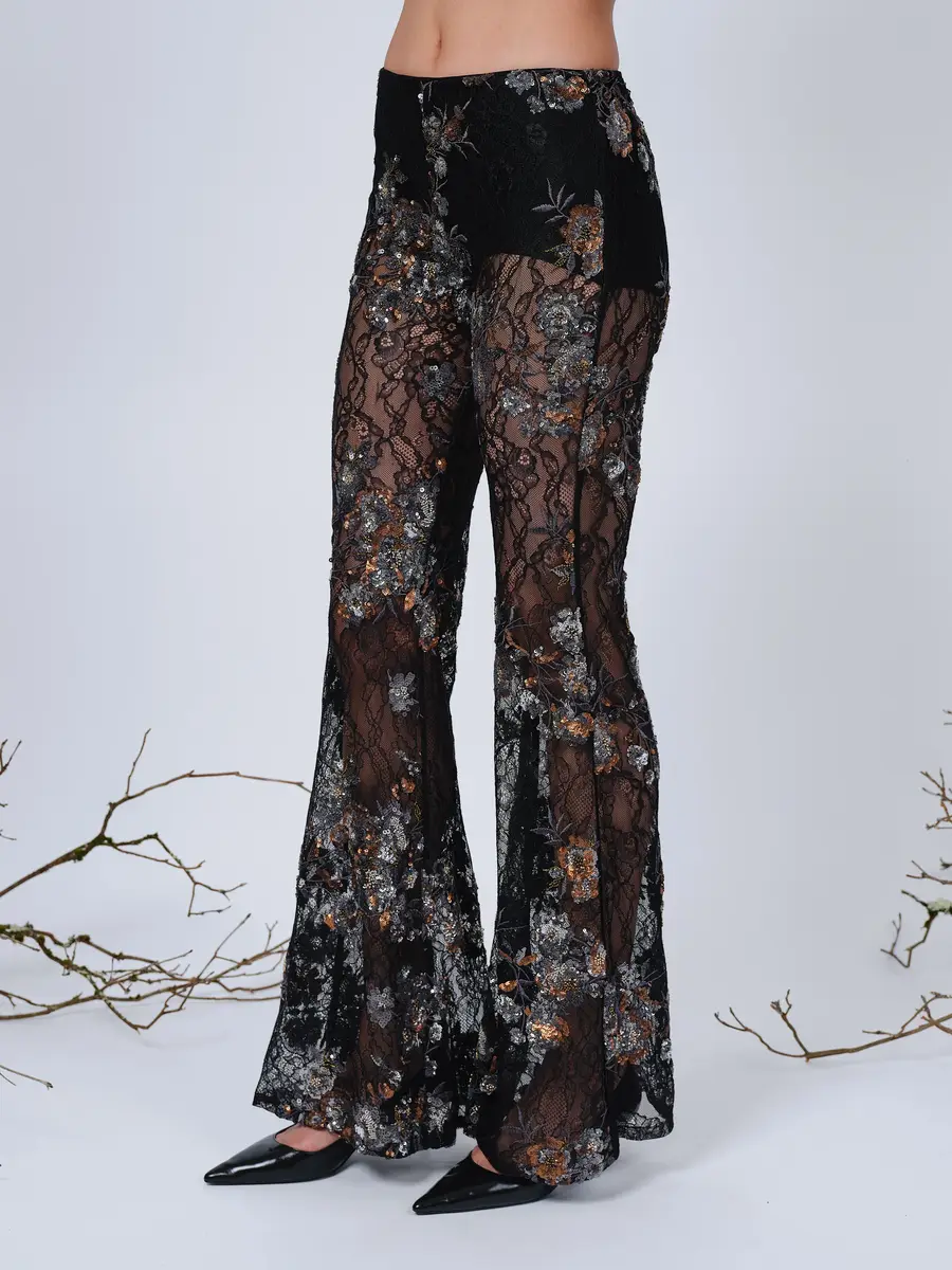 Aknvas The Lennon pants in embroidered lace | Thumbnail 2 Aknvas The Lennon pants in embroidered lace | Thumbnail 2