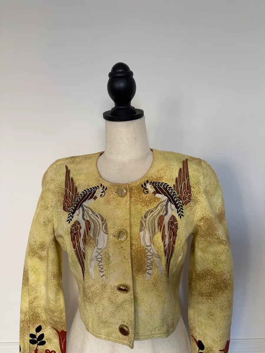 Jen Wonders Studio Swan cropped Jacket | Thumbnail 3 Jen Wonders Studio Swan cropped Jacket | Thumbnail 3