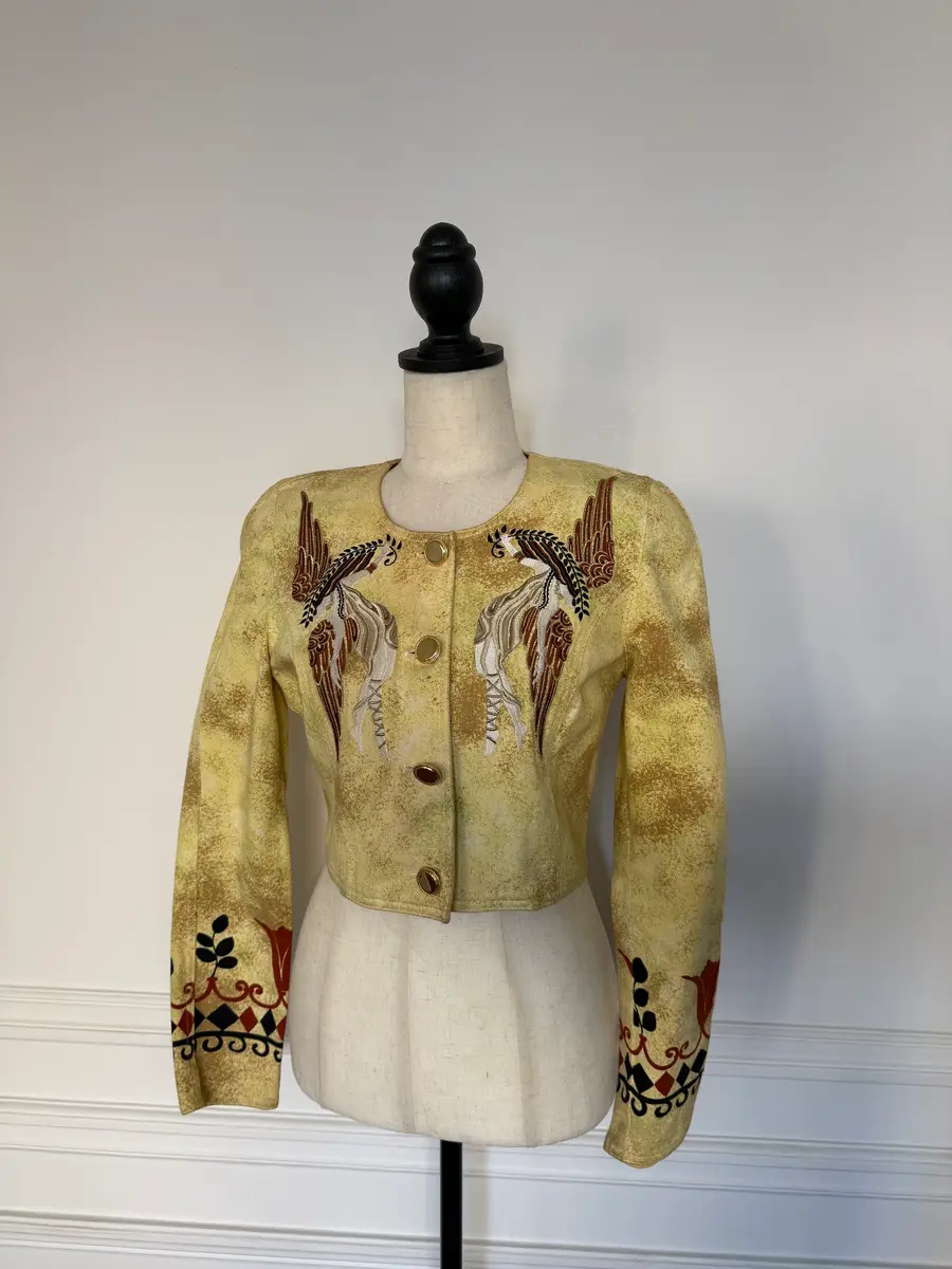 Jen Wonders Studio Swan cropped Jacket