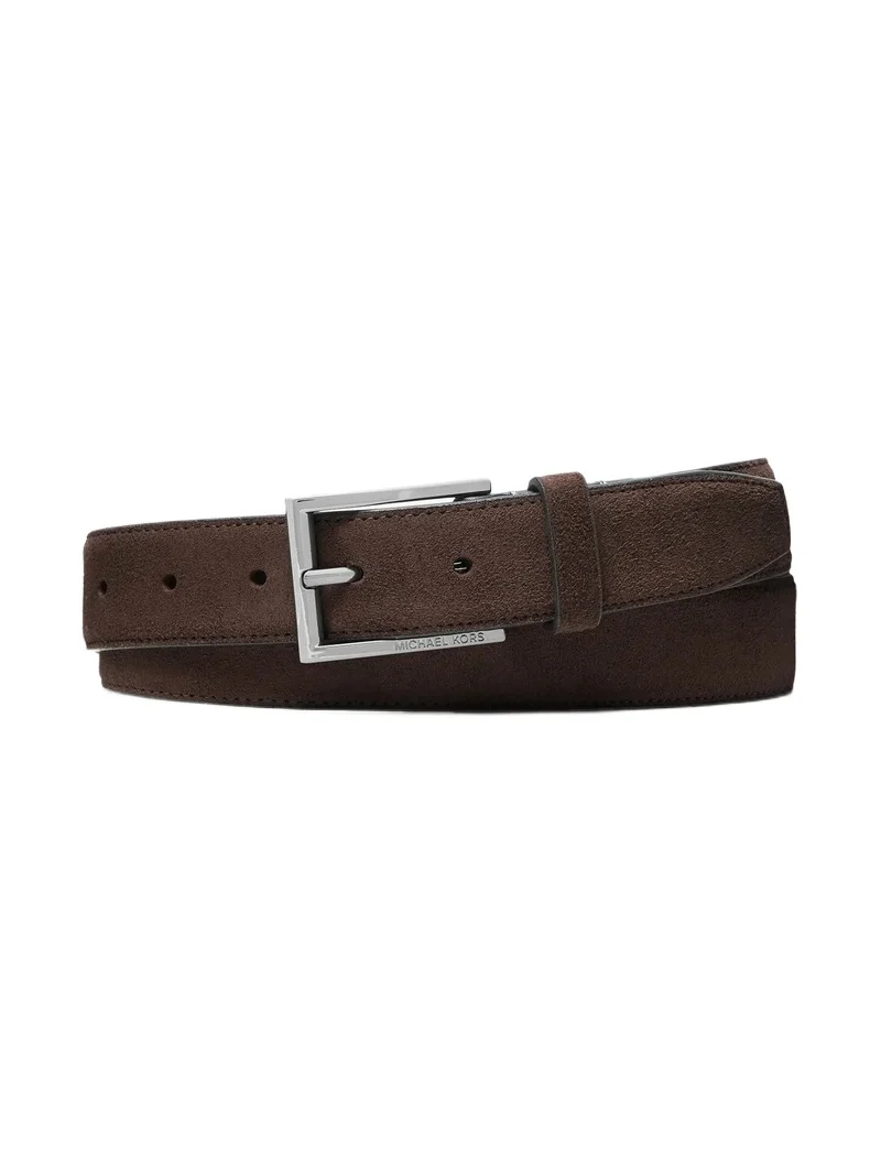 Michael Kors Collection Suede Belt in Brown