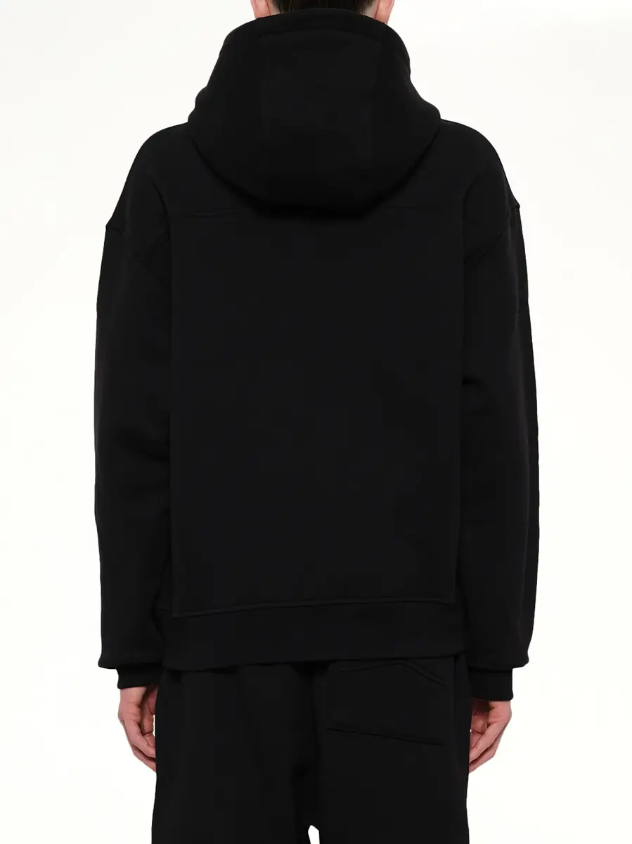 Rhude Classique Zip Up Hoodie in Black/white | Thumbnail 5 Rhude Classique Zip Up Hoodie in Black/white | Thumbnail 5