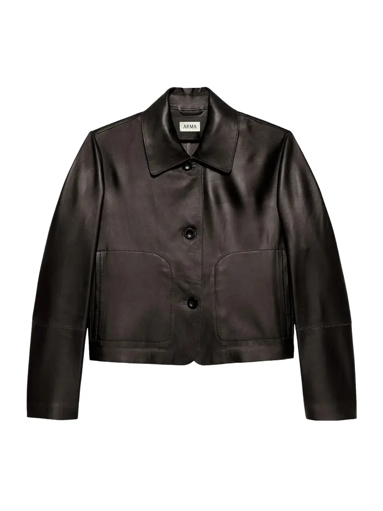 Emy Classic Leather Jacket