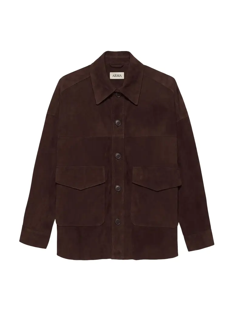 Kaylee Suede Overshirt