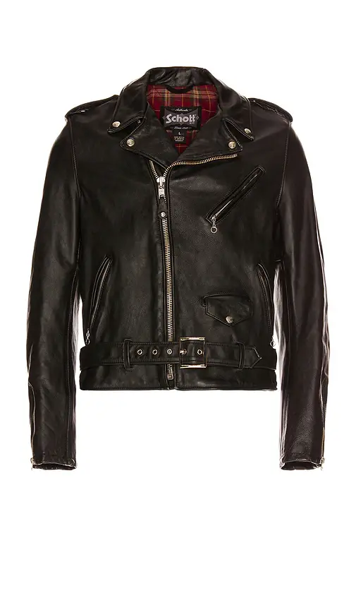 SCHOTT Vintage Fit Moto Jacket | Thumbnail 2 SCHOTT Vintage Fit Moto Jacket | Thumbnail 2