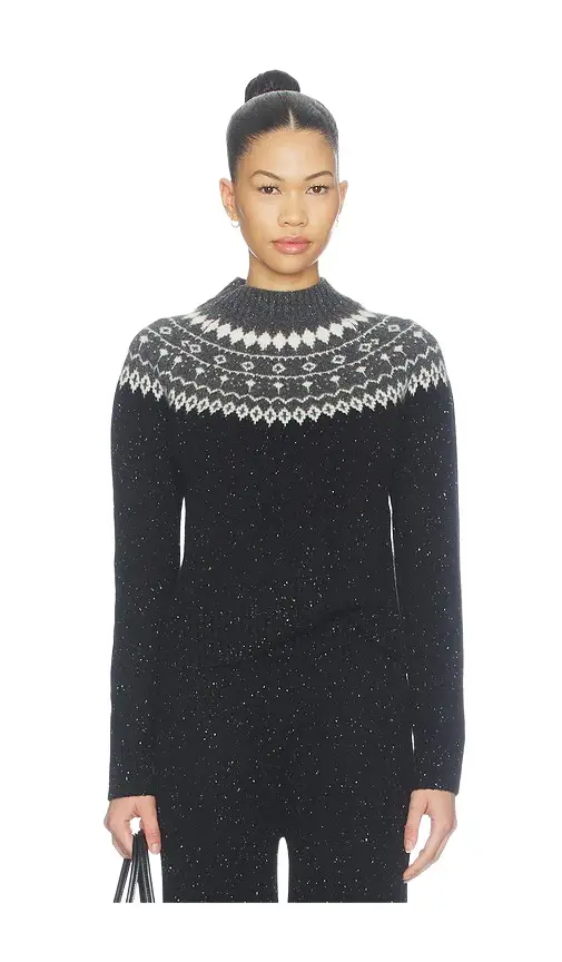 Bruna Fair Isle Cashmere Sweater