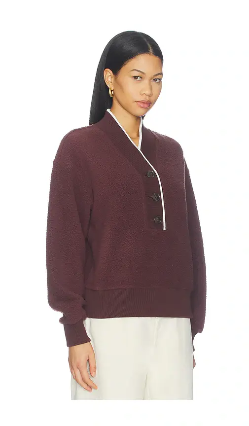 Varley Brenna Button Neck Fleece | Thumbnail 2