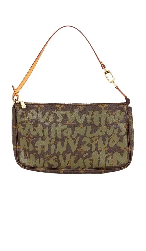 Louis Vuitton X Stephen Sprouse Monogram Graffiti Pochette Accessoires Shoulder Bag