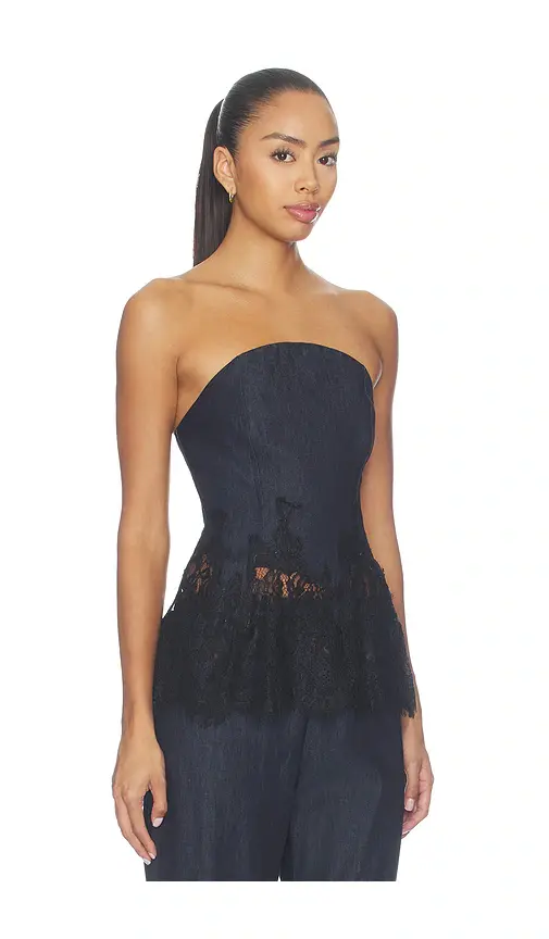 Amanda Uprichard x REVOLVE Romilly Strapless Top | Thumbnail 2 Amanda Uprichard x REVOLVE Romilly Strapless Top | Thumbnail 2