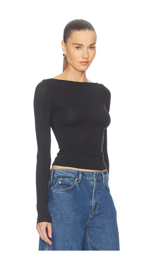 GRLFRND Open-back Long Sleeve Tee | Thumbnail 2 GRLFRND Open-back Long Sleeve Tee | Thumbnail 2
