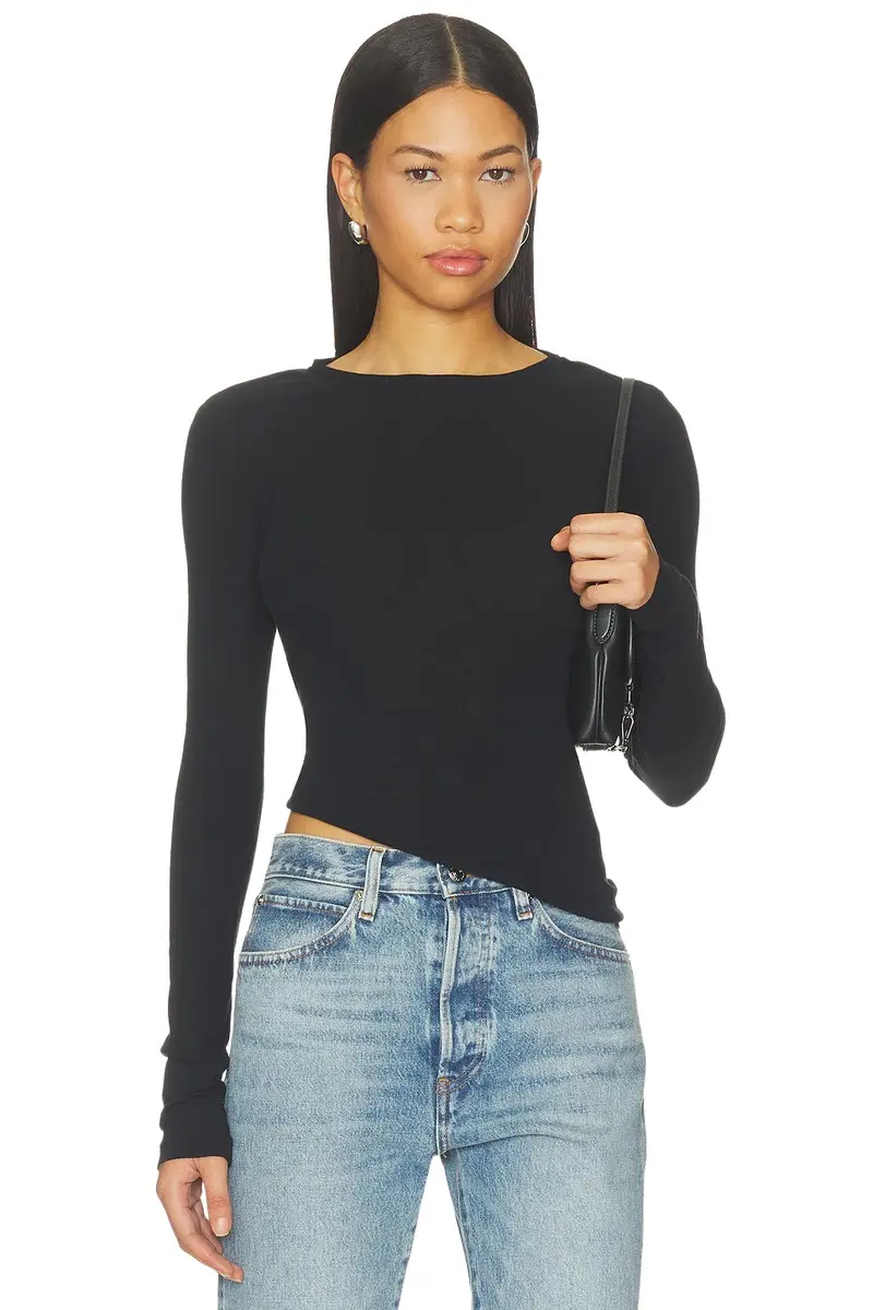Sheer Crew Neck Tee Sheer Crew Neck Tee