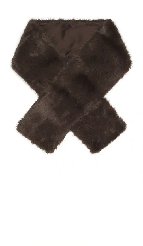 Delfi Kari Faux Fur Scarf | Thumbnail 2
