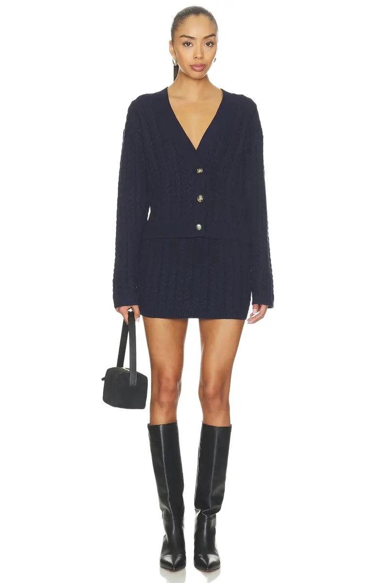 Nikola Knit Mini Skirt Set Nikola Knit Mini Skirt Set