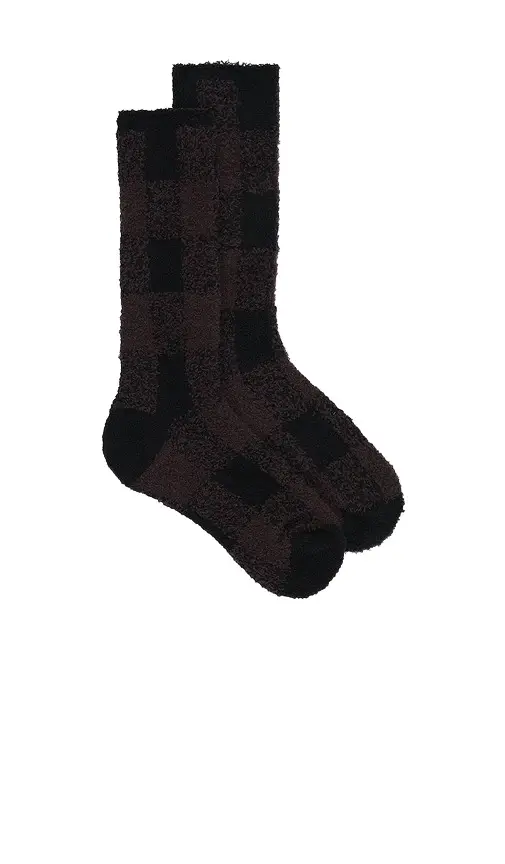 Cozychic Buffalo Plaid Socks Cozychic Buffalo Plaid Socks