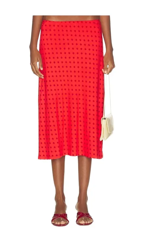 Rat Boi Bias Midi Slip Skirt