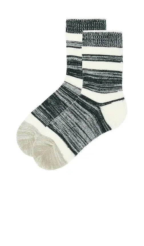 ÉTERNE Cotton Heather Stripe Sock | Thumbnail 2