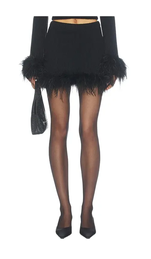 Mckina Feather Skirt