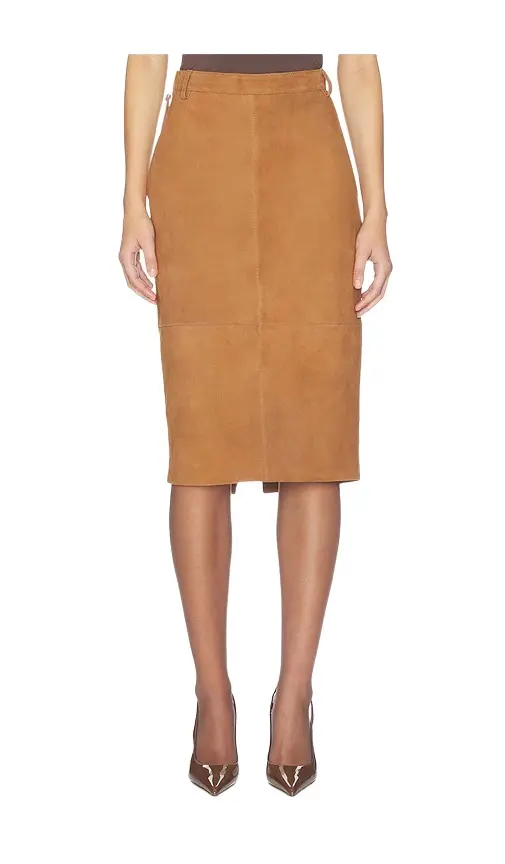 Marcella Suede Skirt