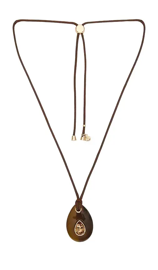 Ettika Teardrop Cord Necklace