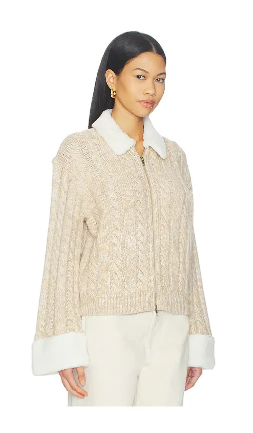 Tularosa Ayedan Zip Up Knit Jacket | Thumbnail 2 Tularosa Ayedan Zip Up Knit Jacket | Thumbnail 2