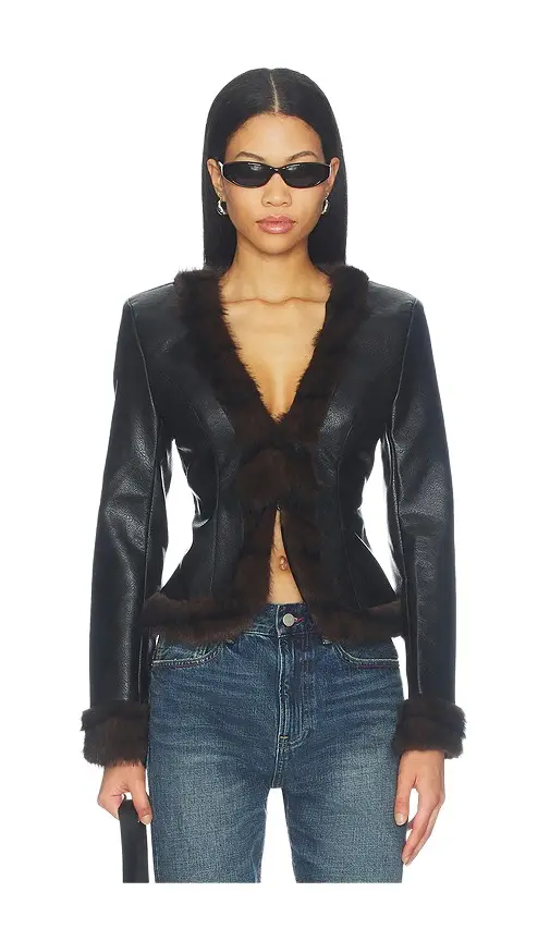 Clarissa Faux Fur Jacket Clarissa Faux Fur Jacket
