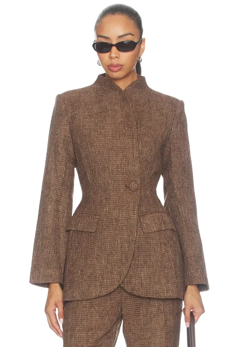 Odd Muse Tweed Tailored Blazer