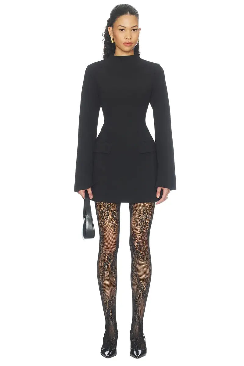 Odd Muse Split Sleeve Mini Dress