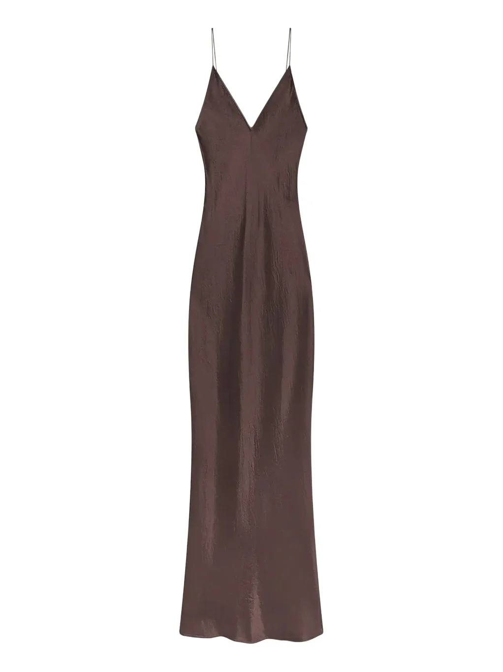 Frame The Textured Satin Maxi Dress