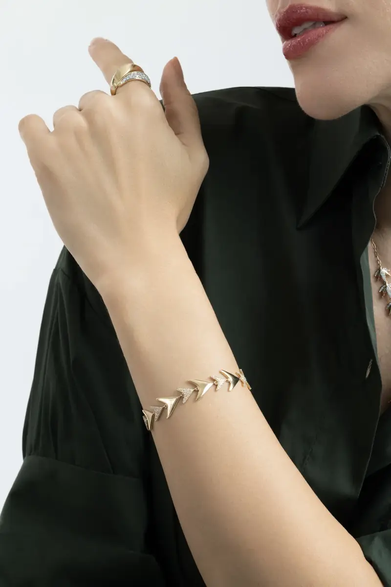 SOFIA LAROUSSI Diamond Arrow Bracelet | Thumbnail 2 SOFIA LAROUSSI Diamond Arrow Bracelet | Thumbnail 2