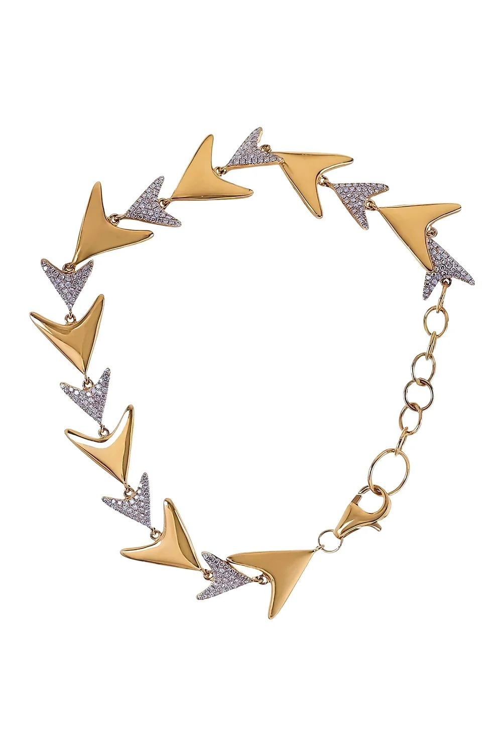 SOFIA LAROUSSI Diamond Arrow Bracelet