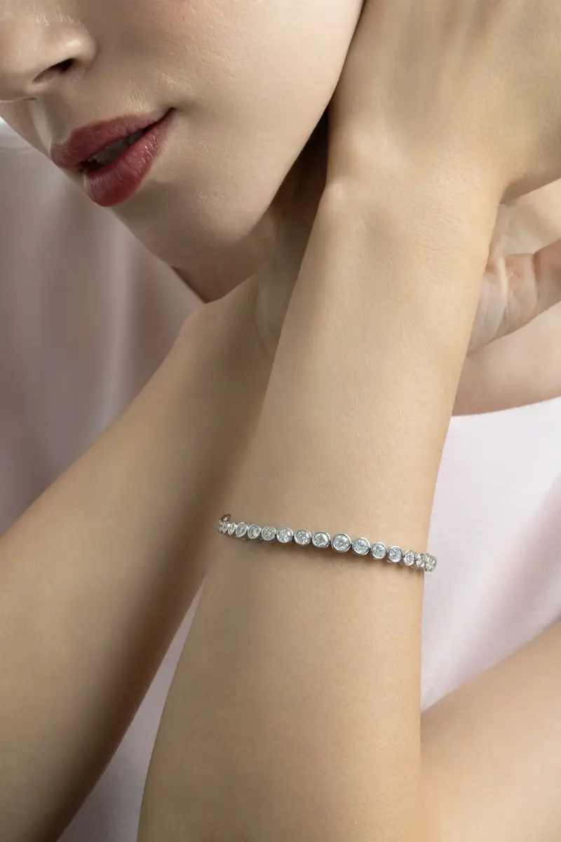 Diamond Bezel Bracelet Diamond Bezel Bracelet