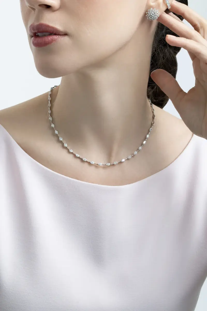 SOFIA LAROUSSI Diamond Marquise Necklace | Thumbnail 3 SOFIA LAROUSSI Diamond Marquise Necklace | Thumbnail 3