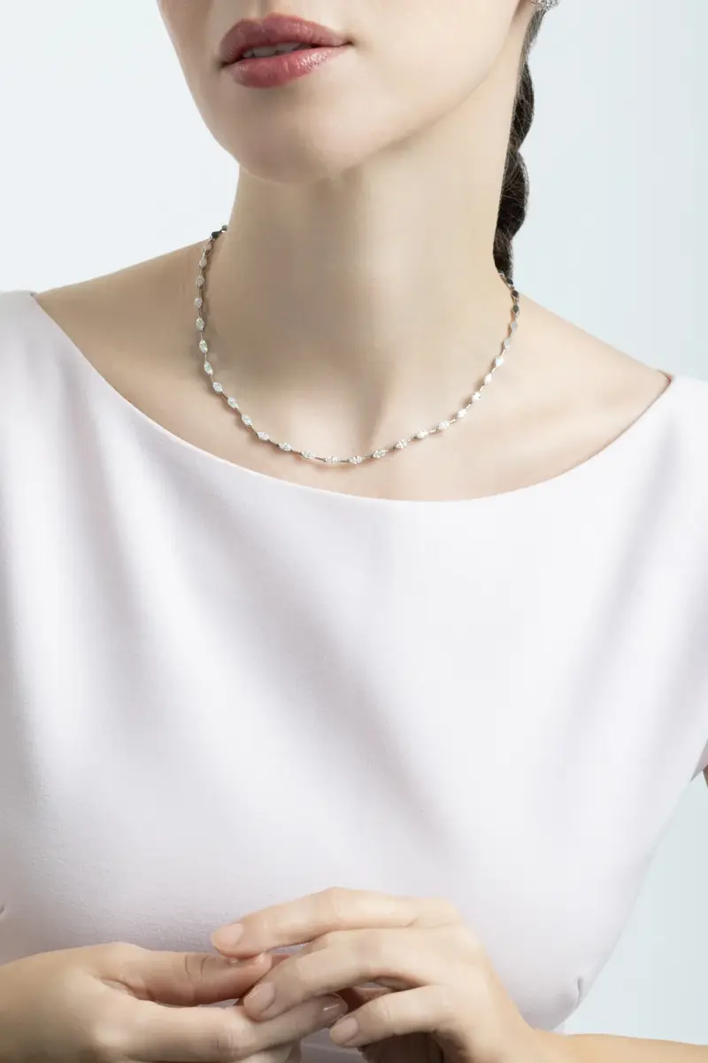 SOFIA LAROUSSI Diamond Marquise Necklace | Thumbnail 4 SOFIA LAROUSSI Diamond Marquise Necklace | Thumbnail 4