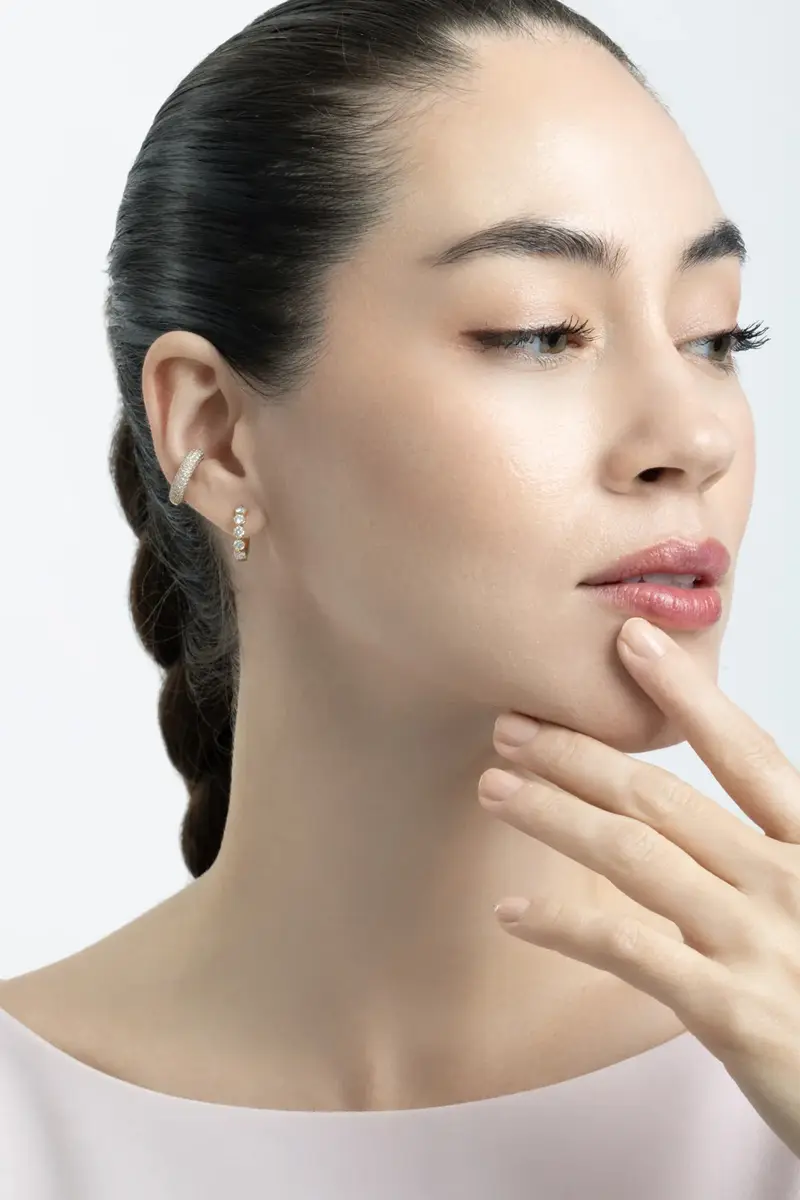 SOFIA LAROUSSI Diamond Pave Ear Cuff | Thumbnail 2