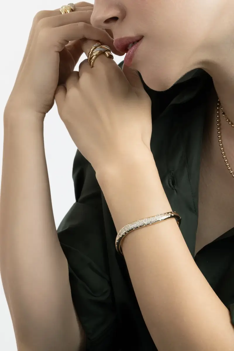 SOFIA LAROUSSI Diamond Scattered Wave Bracelet | Thumbnail 2 SOFIA LAROUSSI Diamond Scattered Wave Bracelet | Thumbnail 2