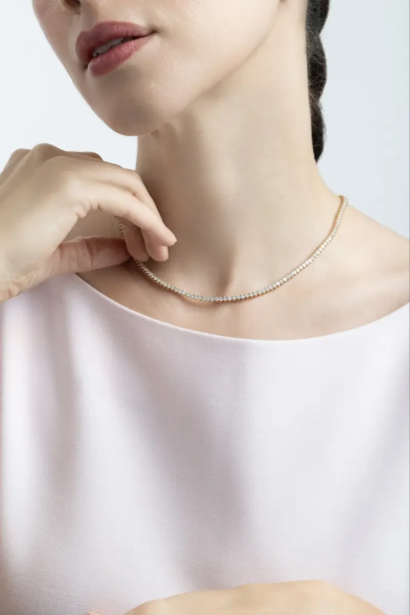 SOFIA LAROUSSI Diamond Tennis Necklace | Thumbnail 2 SOFIA LAROUSSI Diamond Tennis Necklace | Thumbnail 2