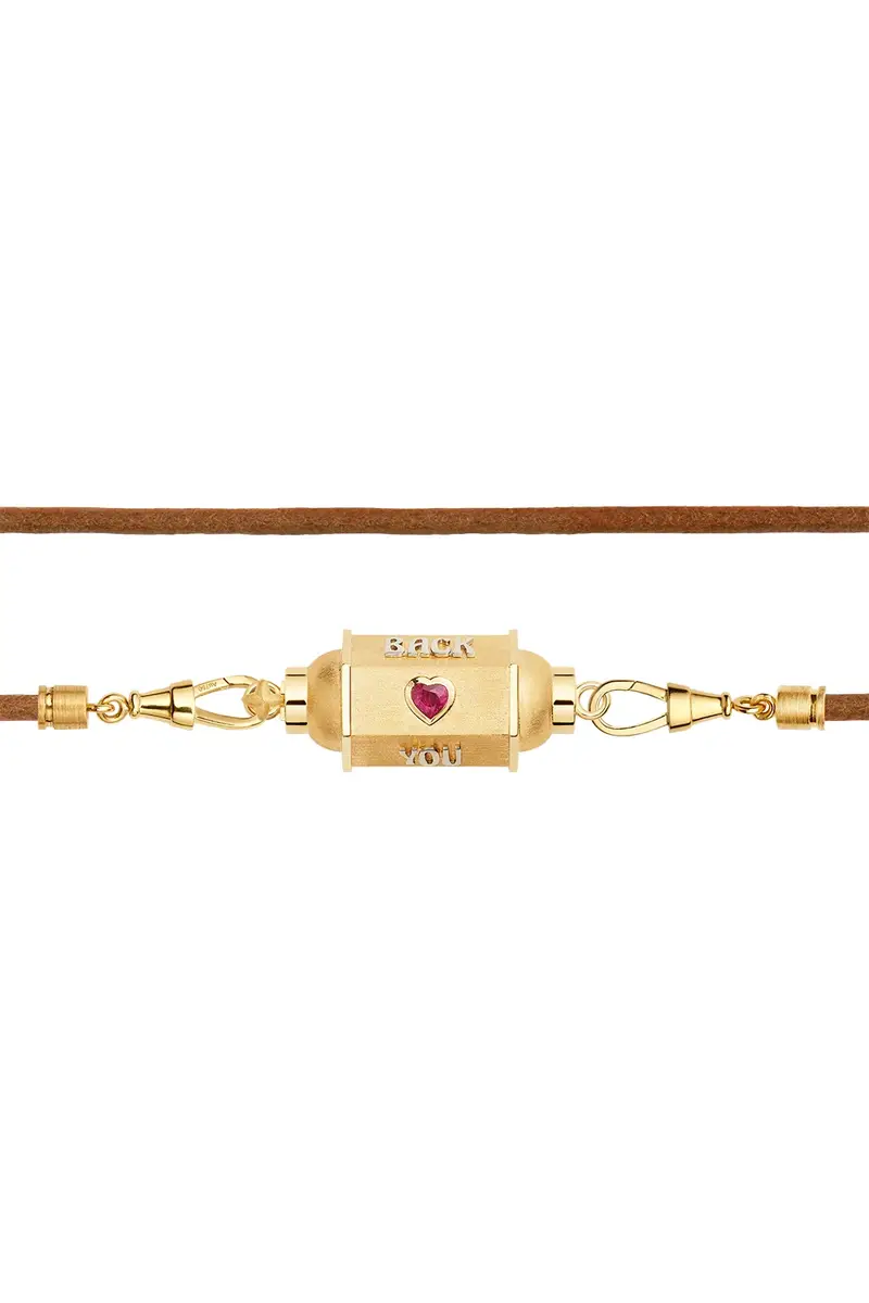 Marie Lichtenberg Love You Locket Leather Necklace | Thumbnail 5 Marie Lichtenberg Love You Locket Leather Necklace | Thumbnail 5