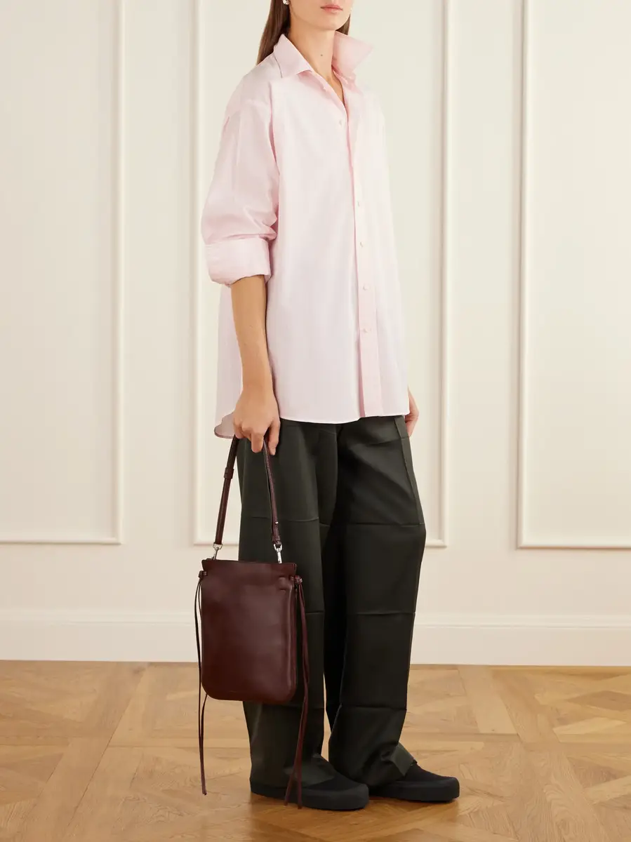 Phoebe Philo Pinstripe cotton-poplin shirt | Thumbnail 2 Phoebe Philo Pinstripe cotton-poplin shirt | Thumbnail 2