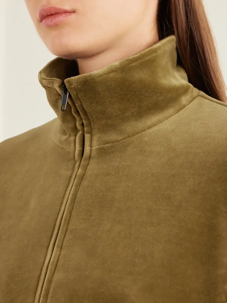 Phoebe Philo Cotton-blend velour jacket | Thumbnail 5 Phoebe Philo Cotton-blend velour jacket | Thumbnail 5