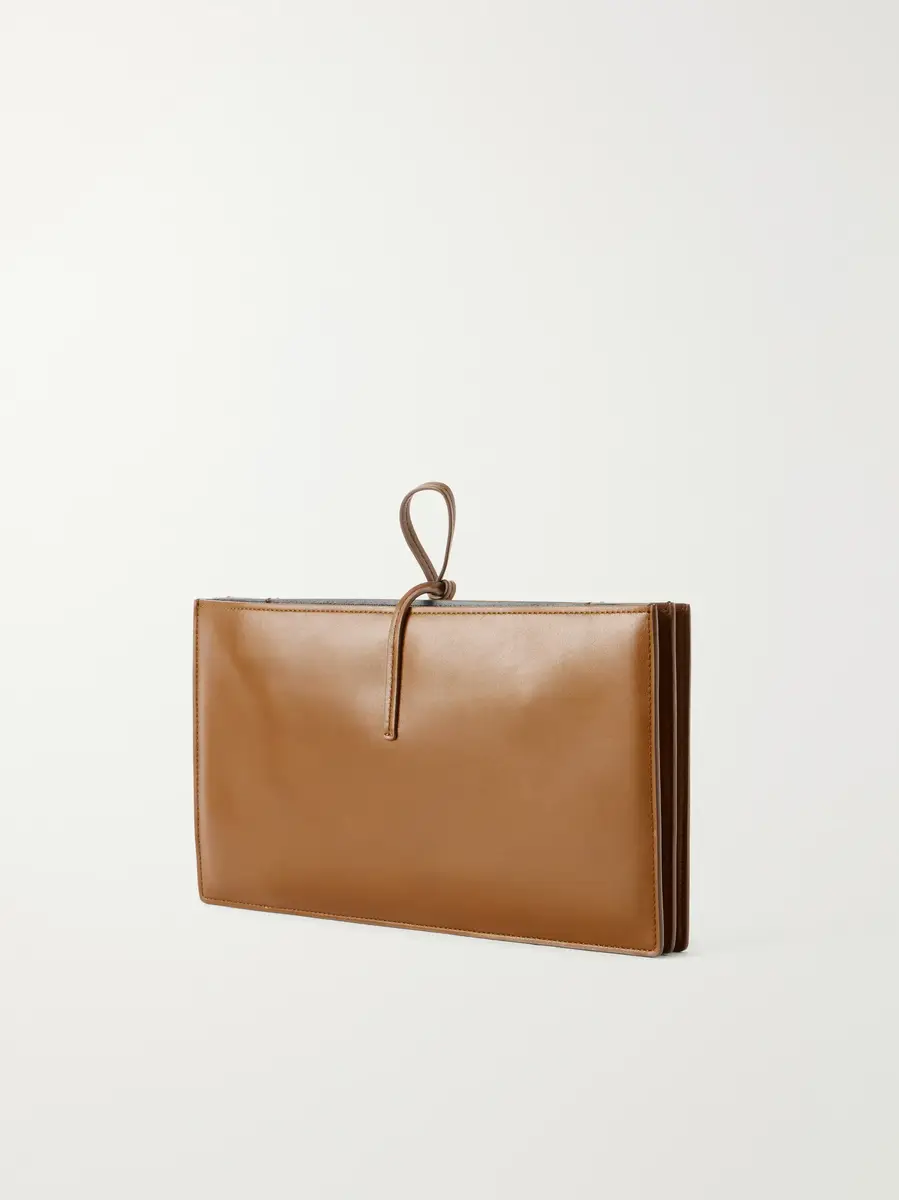 Phoebe Philo Splay leather clutch | Thumbnail 2 Phoebe Philo Splay leather clutch | Thumbnail 2