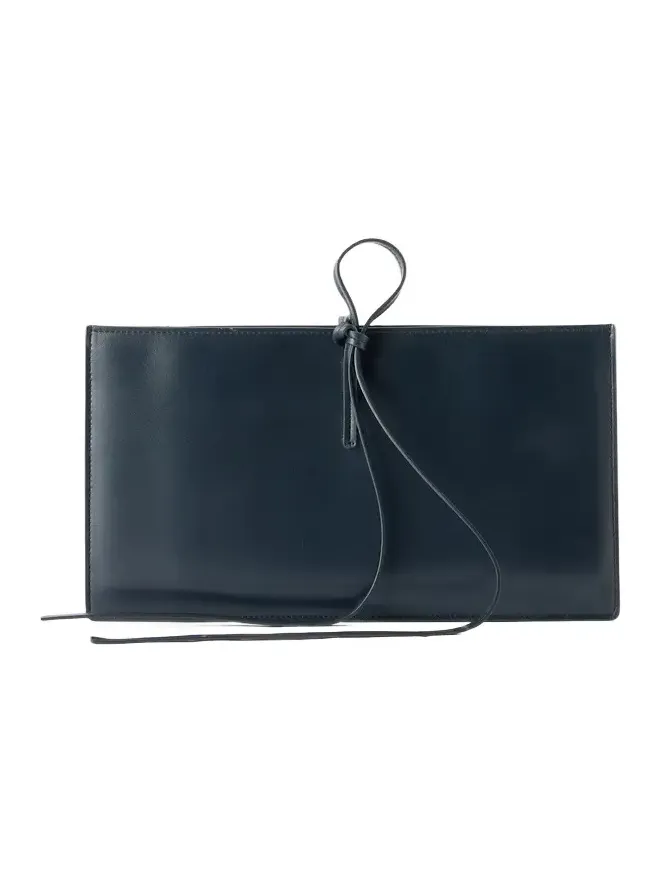 Splay leather clutch Splay leather clutch