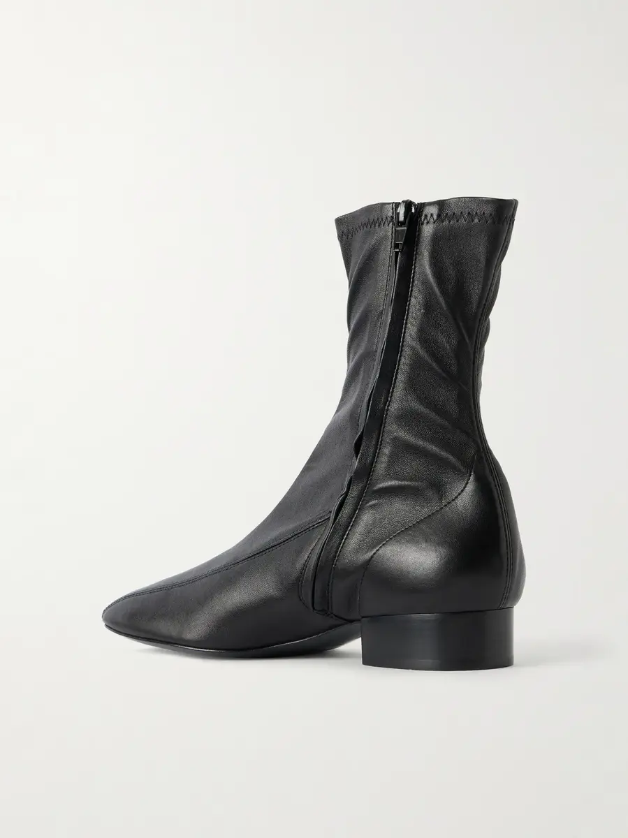 Phoebe Philo Club 30 paneled leather ankle boots | Thumbnail 2 Phoebe Philo Club 30 paneled leather ankle boots | Thumbnail 2
