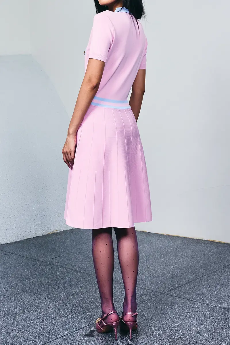 LA FUORI Blush Vivienne Midi Dress | Thumbnail 3 LA FUORI Blush Vivienne Midi Dress | Thumbnail 3