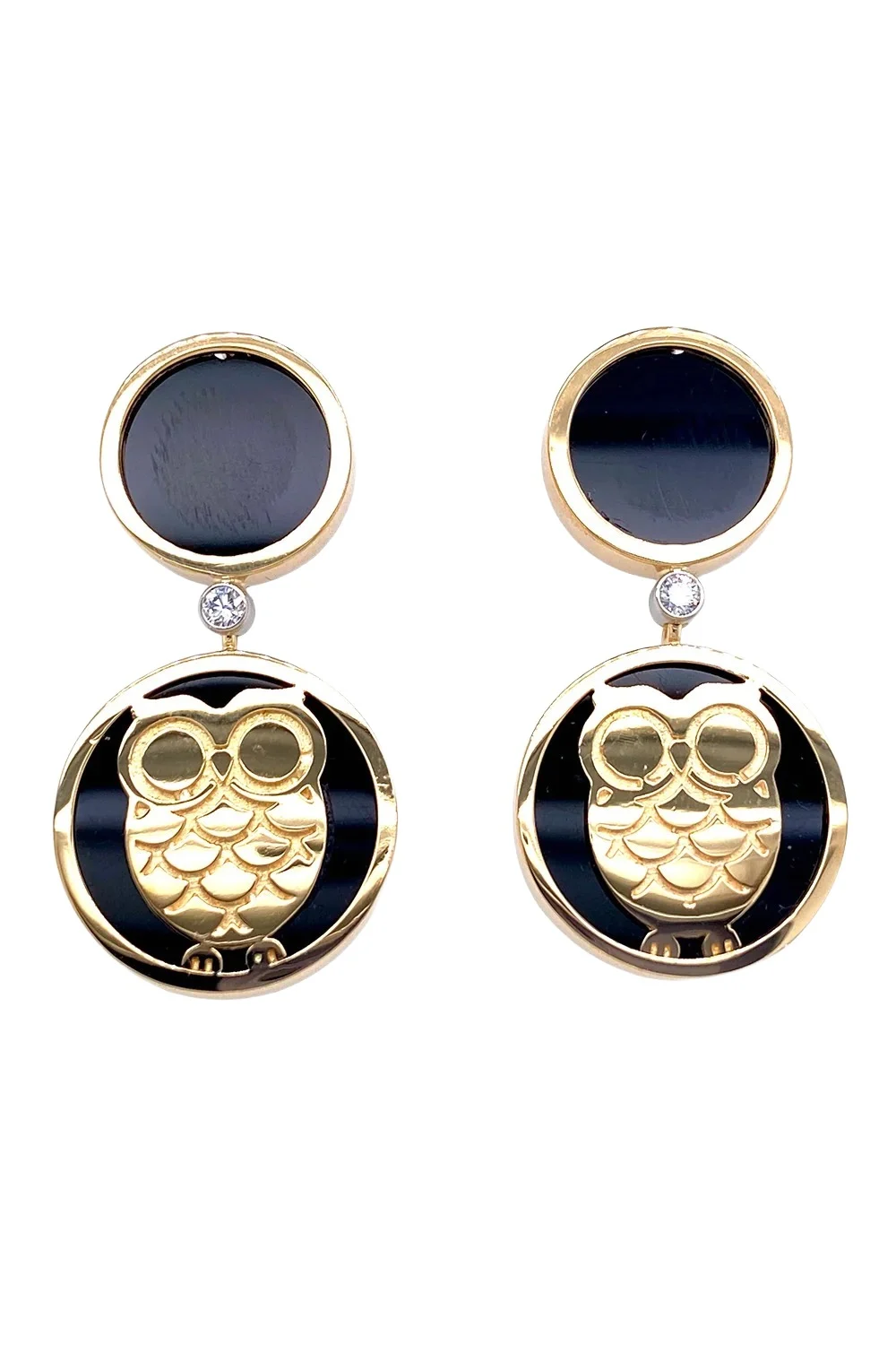 Diamond Onyx Aveline Earrings Diamond Onyx Aveline Earrings