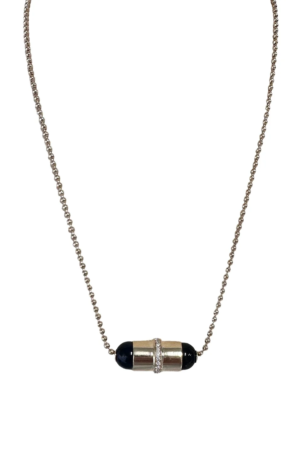 ALETTO BROTHERS Onyx Diamond Noir Lumina Necklace
