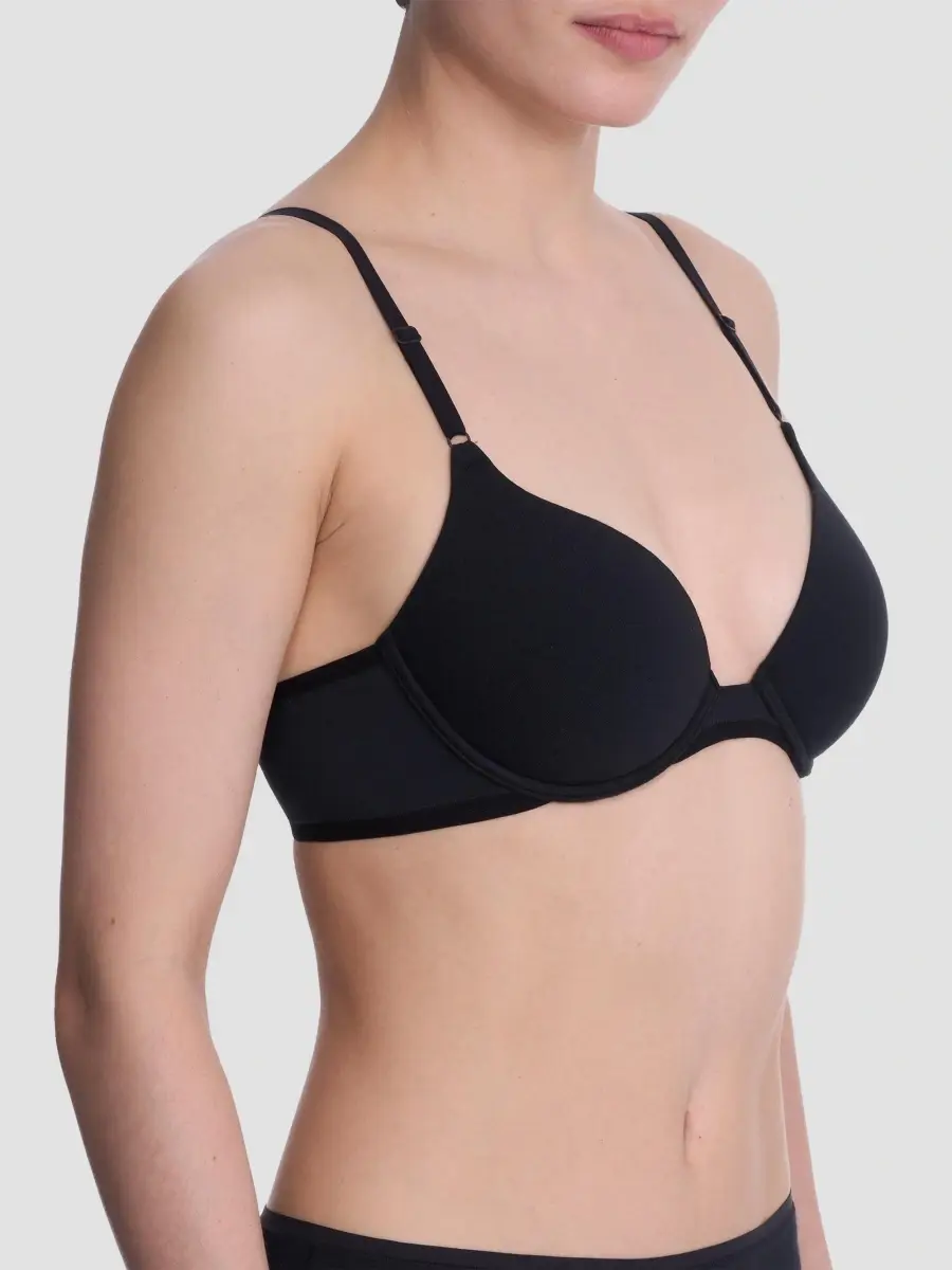 Natori Women's Bliss Cotton Convertible T-Shirt Bra | Thumbnail 2 Natori Women's Bliss Cotton Convertible T-Shirt Bra | Thumbnail 2