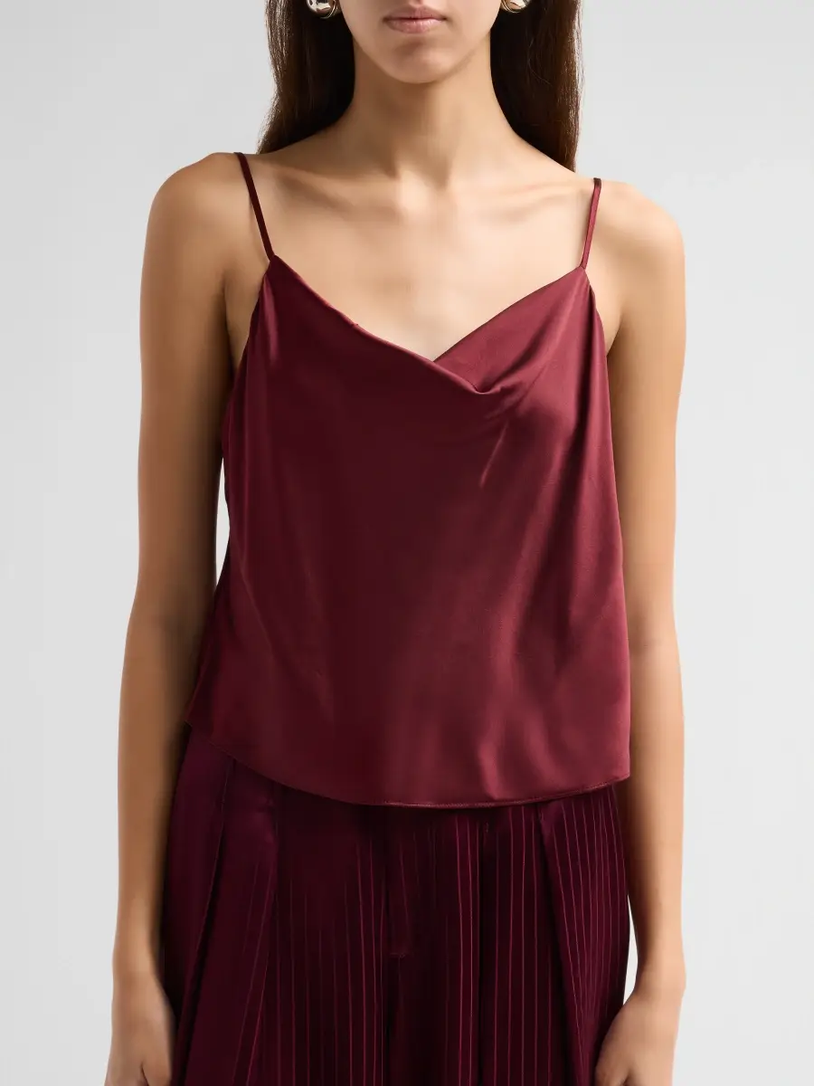 Cinq à Sept Women's Le Petit Marta Silk Cami | Thumbnail 5 Cinq à Sept Women's Le Petit Marta Silk Cami | Thumbnail 5