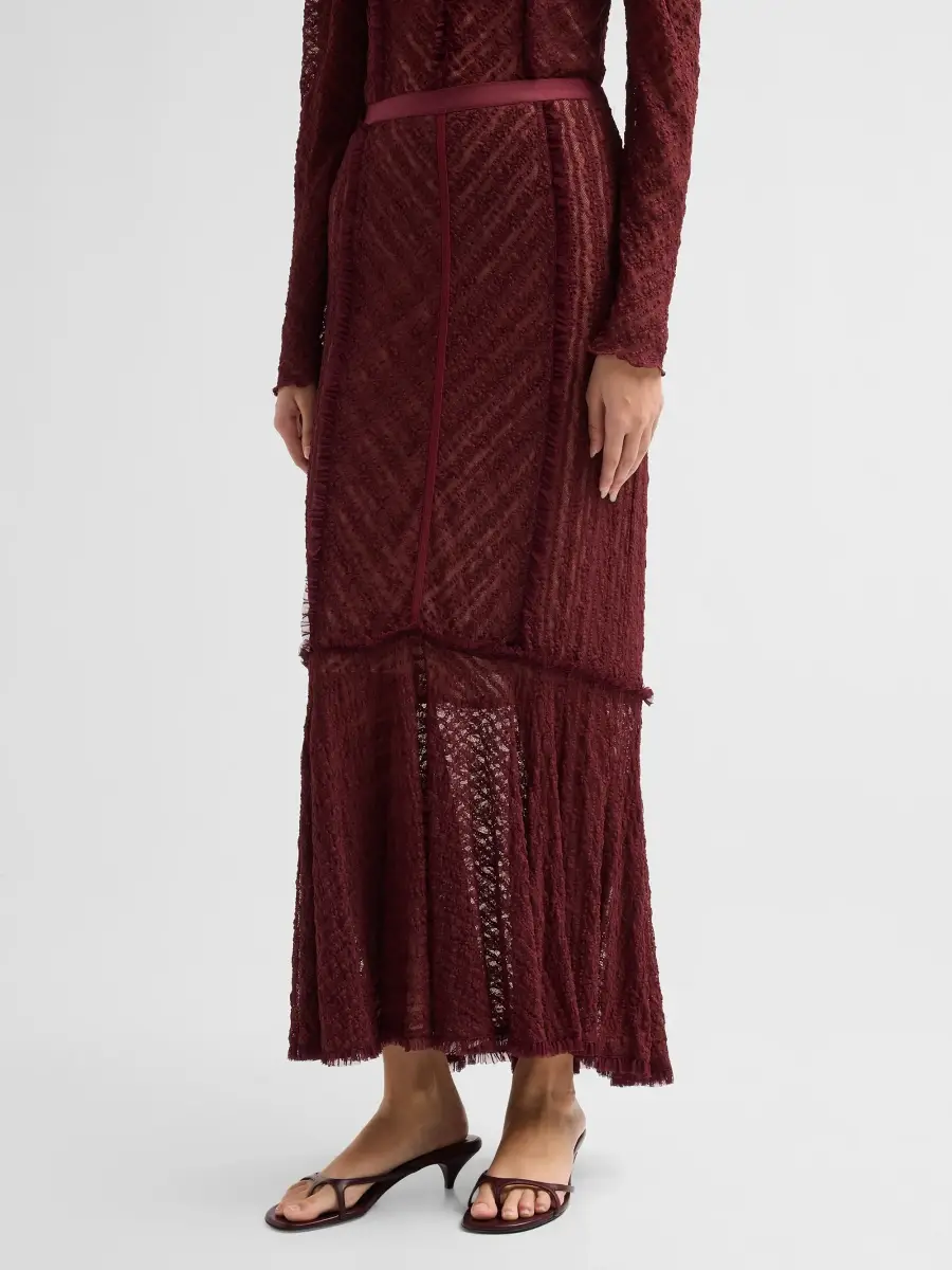 Cinq à Sept Women's Sabrina Lace Maceio Maxi Skirt | Thumbnail 4 Cinq à Sept Women's Sabrina Lace Maceio Maxi Skirt | Thumbnail 4