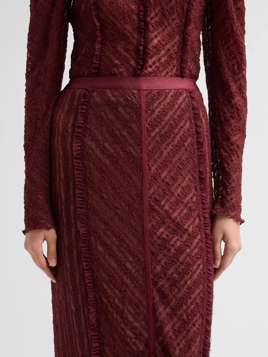 Cinq à Sept Women's Sabrina Lace Maceio Maxi Skirt | Thumbnail 5 Cinq à Sept Women's Sabrina Lace Maceio Maxi Skirt | Thumbnail 5