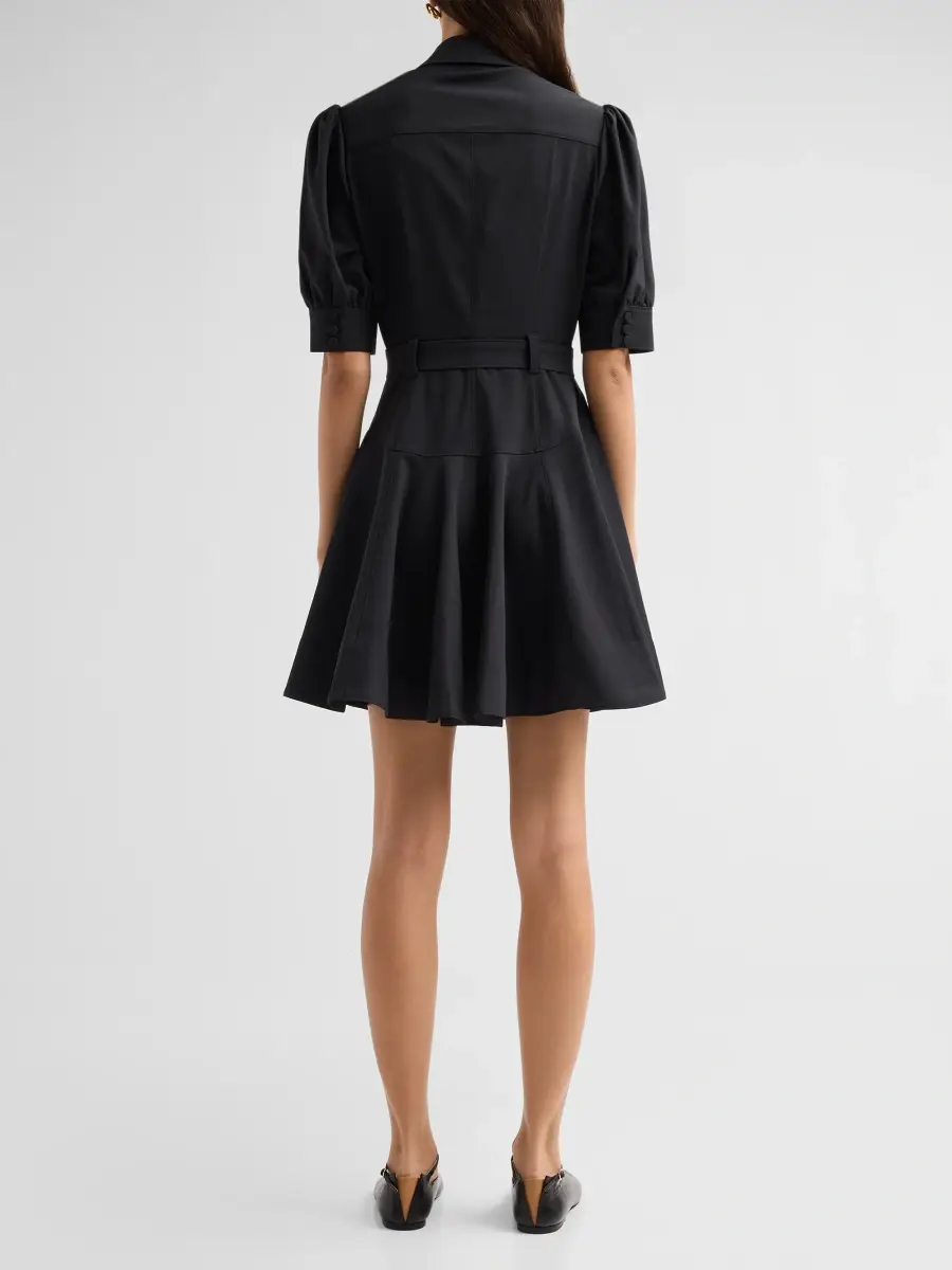 Cinq à Sept Women's Anisa Belted Mini Shirtdress | Thumbnail 3 Cinq à Sept Women's Anisa Belted Mini Shirtdress | Thumbnail 3