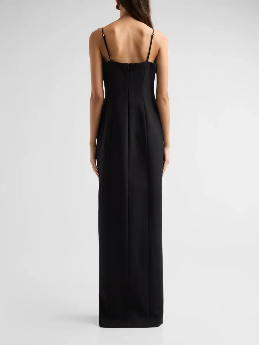Cinq à Sept Women's Amelina Dandelion Column Gown | Thumbnail 3 Cinq à Sept Women's Amelina Dandelion Column Gown | Thumbnail 3